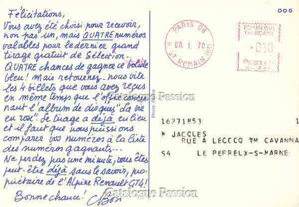 Carte postale