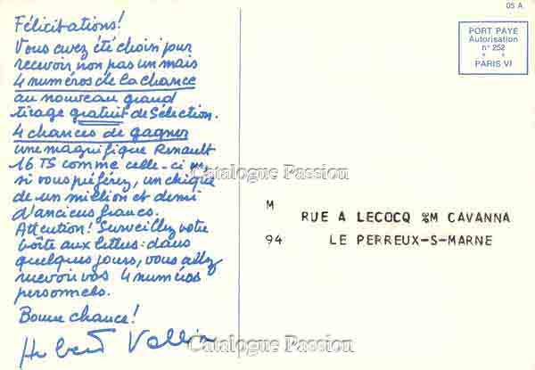 Carte postale