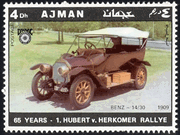 Ajman 1970 - Benz 14/30 - 1909