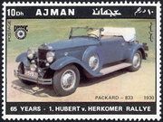 Ajman 1970 - Packard 833 - 1930