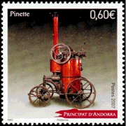Andorre 2007 N° 643 - Automobile Pinette de 1885