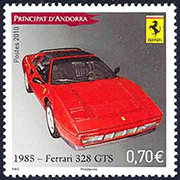 Andorre 2010 N° 696 - Ferrari 328 GTS de  1985