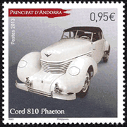 Andorre 2013 N° 737 - Cord 810 Phaeton de 1936