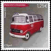 Andorre 2016 - Mini Bus Mercedes 319 Clipol