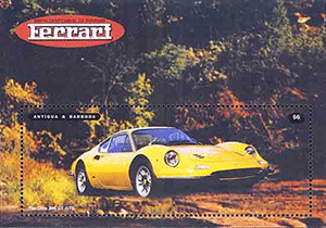Antigua et barbarda 1998 - Ferrari Dino 246 GT