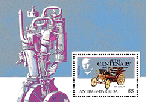 Antigua et barbarda 1986 - Daimler - 1896