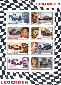 Mini Feuillet : Pilotes de Légende - 2007