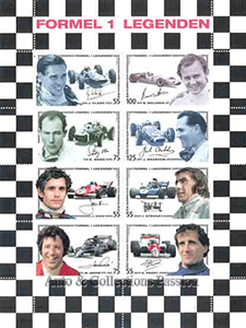 Mini Feuillet : Pilotes de Légende - 2006