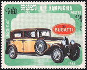Cambodge 1984 - Bugatti 1929