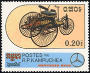 Cambodge 1986 - Benz 1885