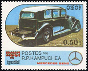 Cambodge 1986 - Limousine 1935