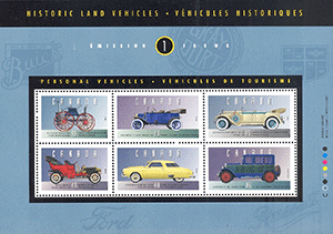 Canada 1993 - Série Véhicules Historiques