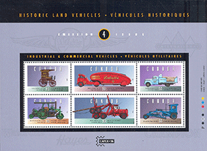 Canada 1996 - Série Véhicules Historiques