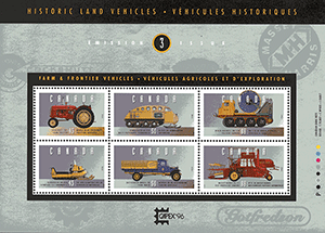 Canada 1996 - Série Véhicules Historiques