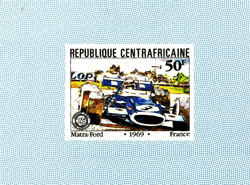 République Centrafricaine 1981 - Matra F1 - 1969