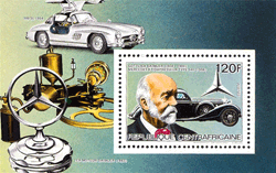 République Centrafricaine 1984 - Gottlieb Daimler