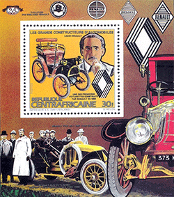 République Centrafricaine 1983 - Louis Renault