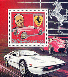 République Centrafricaine 1983 - Enzo Ferrari