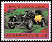 République Centrafricaine 1982 - Bugatti Royale 1925