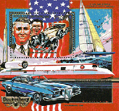 République Centrafricaine 1989 - Hommage à André Citroën