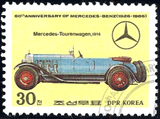 Corée du Nord 1986 - Mercedes Convertible 1914