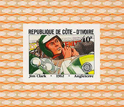 Côte d'Ivoire 1981 - Jim Clark 1962