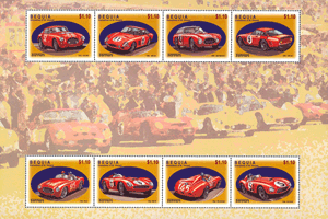 Ferrari 250 MM 1953 - 330 LM 1962 - 340 Mexico 1952 - 330 LM 1963 - 225 S 1952 - 500 TR 1956 - 750 Monza 1954 - 375 Plus 1954