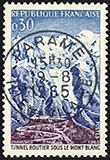 1965 - n° 1454 - Tunnel du Mt blanc