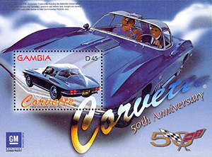 Gambie 2003 - 50 ans de la Corvette