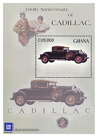 Ghana 2003 - 100ème Anniversiare de Cadillac