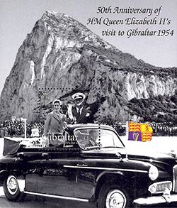 Gibraltar 1994 - Voiture officielle non identifiée