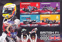 Guernesey 2011 - Hommage aux pilotes britanniques de F1