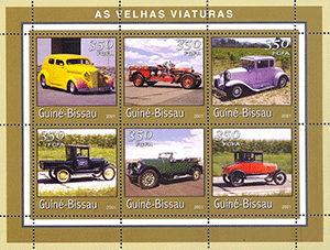 Guinée-Bissau 2001 - Les Voitures Américaines