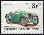 Guinée-Bissau 1984 - MG Midget 1932