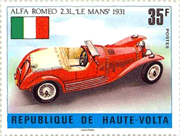 Haute Volta 1975 - Alfa Roméo 2.3 L Le Mans - 1931
