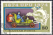 Hongire 1970 - Centenaire de l'UPU