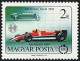 Hongire 1977 - Alfa Roméo F1 de 1984 - Ferrari F1 de 1985
