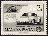 Hongire 1977 - Porsche 959 de1986 - Fiat Ritmo 1985 - 