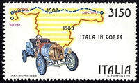 Italie 1989 - Anniversaire du Rallye Paris-Pékin