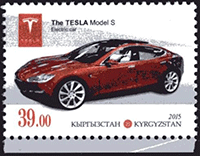 Kirghizistan 2015 - Tesla S