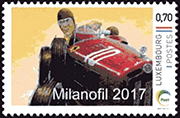 Luxembourg 2017 - Edité à l'occasion du Salon du Timbre à Milan