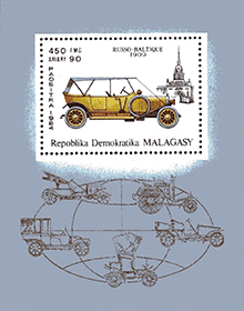 Madagascar 1984 - Russo Baltique 1909