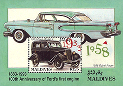 Maldives 1993 - Ford Model Y - 1933