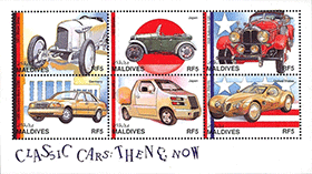 Maldives 1997 - Série Automobiles