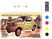 Malte 2003 - Fiat Cinquecento Topolino - 1936