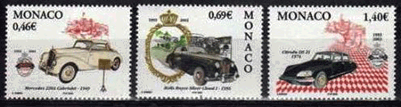 Monaco 2002 n° 2369/71 - Collection du Prince de Monaco 