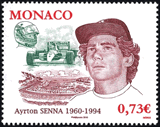 Monaco 2009 n° 2709 - Ayrton Senna