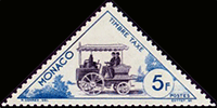 Monaco 1953 - Timbre taxe n° 46 
