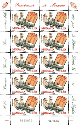 2004 Mini Feuillet du  n° 2435 - Anthony Noghes 