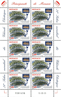 Monaco 2005 Mini feuillet du  n° 2488 - Congrès mondial des véhicules électriques